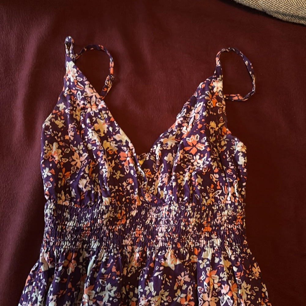 Floral dress purple size extra small from Old Navy